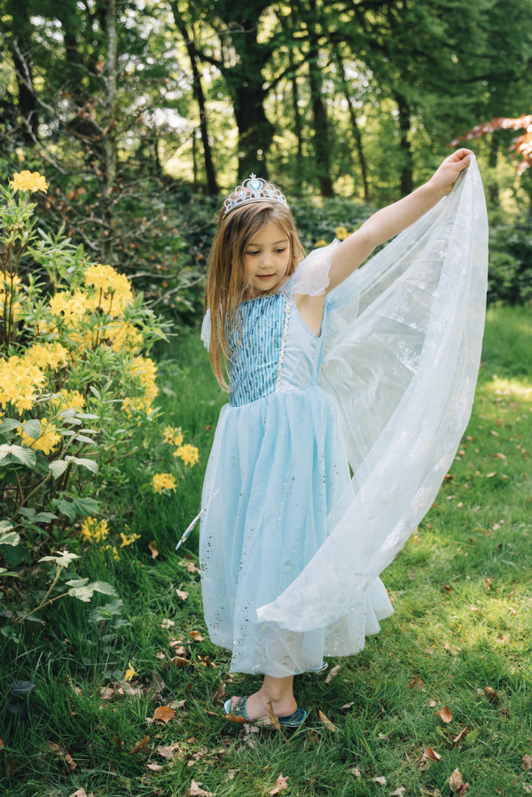 Frozen Elsa prinsessenjurk + accessoires - Afbeelding 3