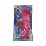 Doornroosje - roze prinsessenjurk - verkleedjurk - accessoires