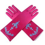 Frozen Anna - Doornroosje - prinsessen handschoenen - fuchsia