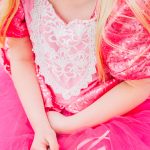 Doornroosje - roze prinsessenjurk - verkleedjurk - accessoires