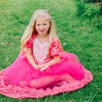 Doornroosje - roze prinsessenjurk - verkleedjurk - accessoires