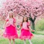 Doornroosje - roze prinsessenjurk - verkleedjurk - accessoires