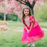 Doornroosje - roze prinsessenjurk - verkleedjurk - accessoires