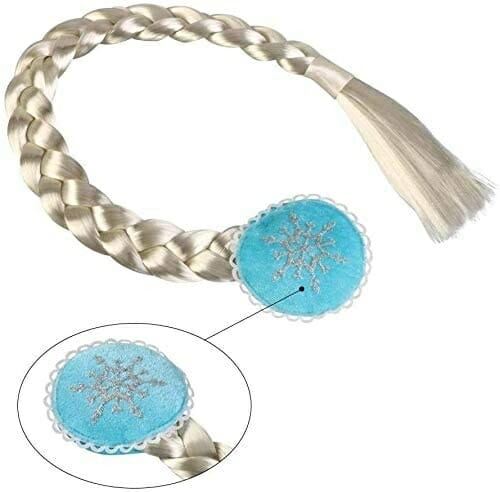 Frozen Elsa Accessoireset - Kroon - Handschoenen - Elsa Vlecht - Toverstaf - Juwelen - Afbeelding 4