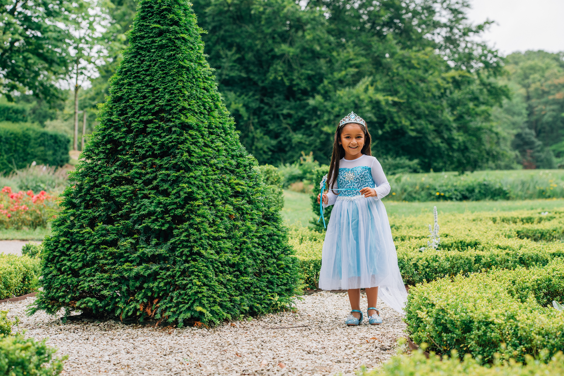 Frozen Elsa jurk + kroon - luxe prinsessenjurk - Afbeelding 26