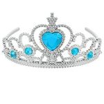Frozen Elsa jurk + kroon - luxe prinsessenjurk