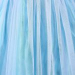 Frozen Elsa jurk + kroon - luxe prinsessenjurk