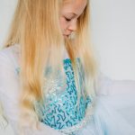 Frozen Elsa jurk + kroon - luxe prinsessenjurk