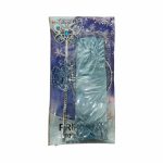 Cinderella jurk + accessoires - Assepoester - Deluxe verkleedjurk