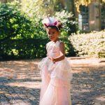 Unicorn Jurk - Eenhoorn Jurk + Haarband + Roze Prinsessen Handschoenen