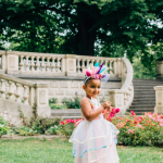 Unicorn Jurk - Eenhoorn Jurk + Haarband + Roze Prinsessen Handschoenen