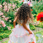 Unicorn Jurk - Eenhoorn Jurk - Roze - Haarband + Prinsessenhandschoenen