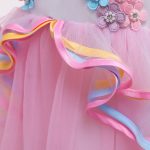 Unicorn Jurk - Eenhoorn Jurk - Roze - Haarband + Prinsessenhandschoenen