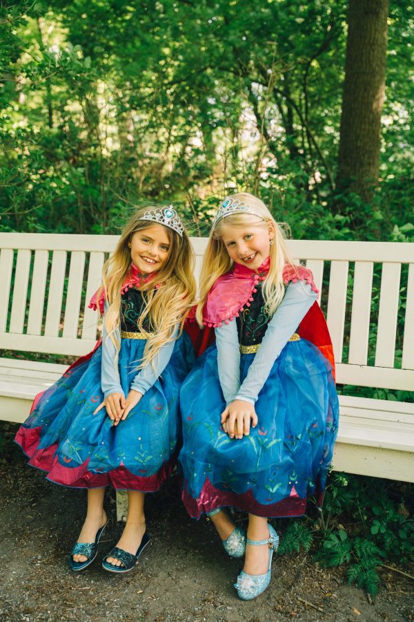 Luxe Elsa jurk + Luxe Anna jurk - Frozen voordeelpakket - Afbeelding 3