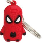 Spiderman Rode Cape + Masker + Sleutelhanger
