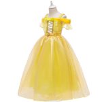 Belle jurk + tiara + toverstaf