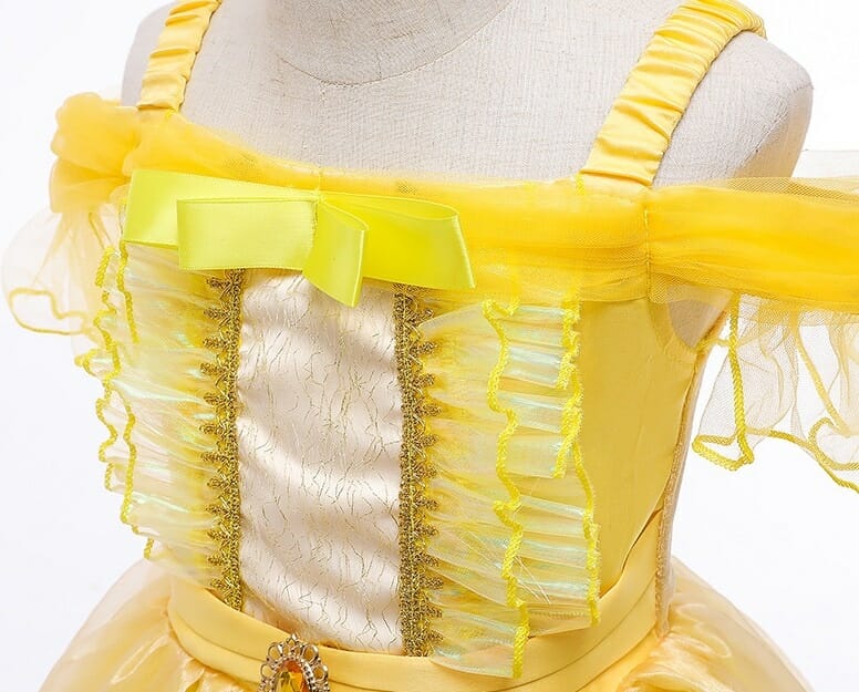 Belle jurk + tiara + toverstaf - Afbeelding 15