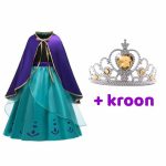 Frozen Anna jurk maat 92/98 met accessoires