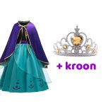 Frozen Anna jurk maat 92/98 met accessoires