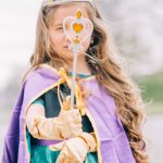 Frozen Anna jurk maat 92/98 met accessoires