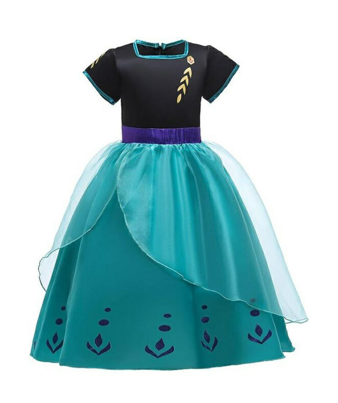 Frozen Anna jurk maat 92/98 met accessoires - Afbeelding 4