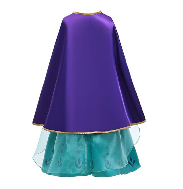 Frozen Anna jurk maat 92/98 met accessoires - Afbeelding 3
