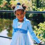 Elsa Jurk + Tiara, Toverstaf, Handschoenen, Juwelen - Prinsessenjurk - Frozen