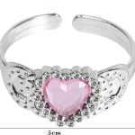 Prinsessen roze accessoireset - juwelen, toverstaf, kroon, elleboog handschoenen