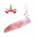 Unicorn - Haarband - Sjerp - Birthday Girl - Verjaardag - Eenhoorn - Unicorn Hanger
