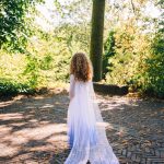 Prinsessenjurk - Elsa ijskristallen jurk + accessoires