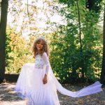 Prinsessenjurk - Elsa ijskristallen jurk + accessoires