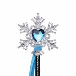 Frozen Elsa accessoires - toverstaf - tiara - handschoenen - Elsa vlecht