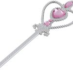 Prinses 7-delig accessoire set - roze