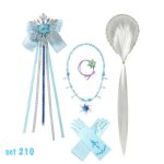 **Aanbieding** Frozen - Elsa jurk + Kroon - prinsessenjurk - € 14,95