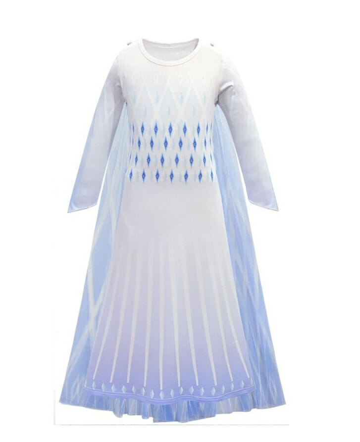 **Aanbieding** Frozen - Elsa jurk + Kroon - prinsessenjurk - € 14,95 - Afbeelding 9