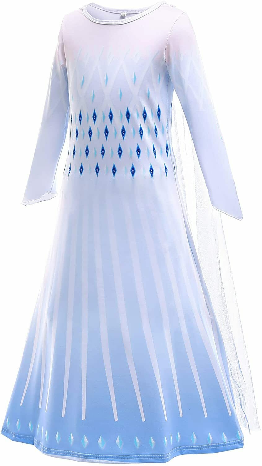 **Aanbieding** Frozen - Elsa jurk + Kroon - prinsessenjurk - € 14,95 - Afbeelding 8