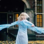 **Aanbieding** Frozen - Elsa jurk + Kroon - prinsessenjurk - € 14,95