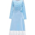 Frozen Elsa prinsessenjurk - volledig set + accessoires - maat 92/98