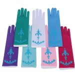 Frozen Elsa  jurk  + toverstaf / kroon - maat 92/98