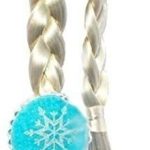 Frozen Elsa  jurk  + toverstaf / kroon - maat 92/98