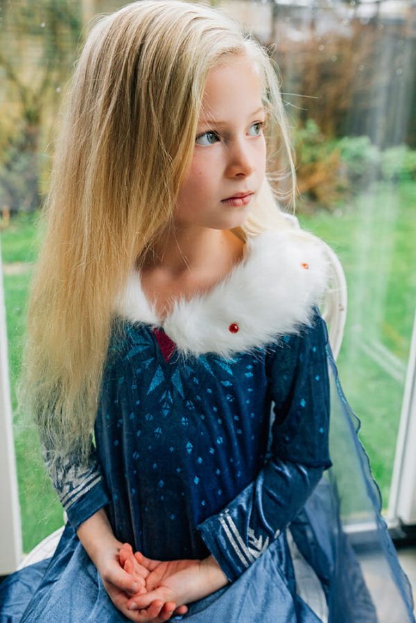 Frozen Elsa jurk + accessoires - Afbeelding 4