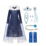 Frozen Elsa jurk + accessoires