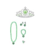 Prinses Anna - kroon +juwelen - groen