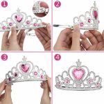 Prinses 10-delig accessoireset - roze