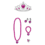 Prinses - Kroon+Juwelen - Blauw