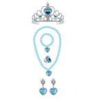 Prinses - Kroon+Juwelen - Blauw