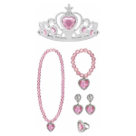 Prinses - Kroon+Juwelen - Blauw