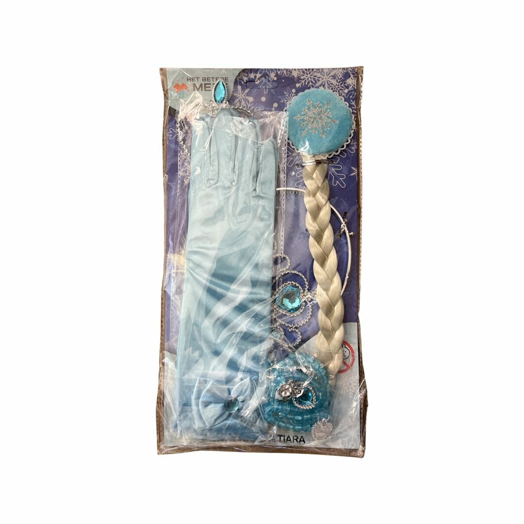 Frozen Elsa - 10-delig accessoireset voor bij je prinsessenjurk - Afbeelding 2