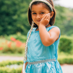 Frozen Elsa prinsessenjurk met cape inclusief accessoires