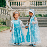 Frozen Elsa prinsessenjurk met cape inclusief accessoires